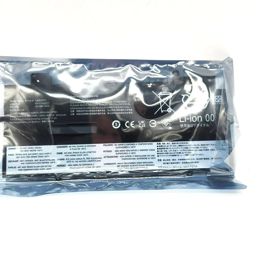 ASODI‎ L20C4P71 57Wh Laptop Battery for Lenovo X1 Carbon 9 10 Yoga 6 7 Gen